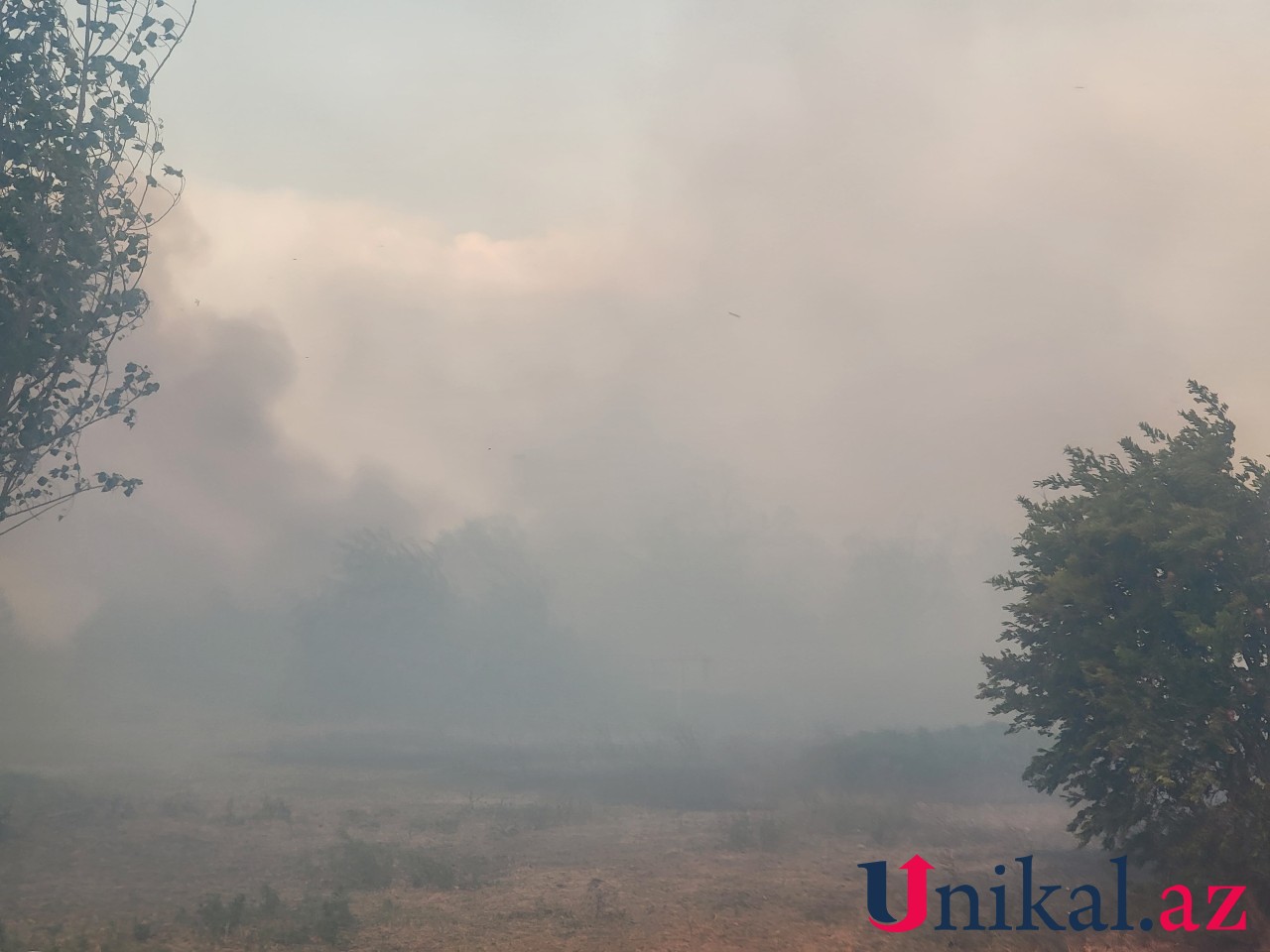 Xaçmazda yanğın oldu - FOTOLAR (VİDEO)